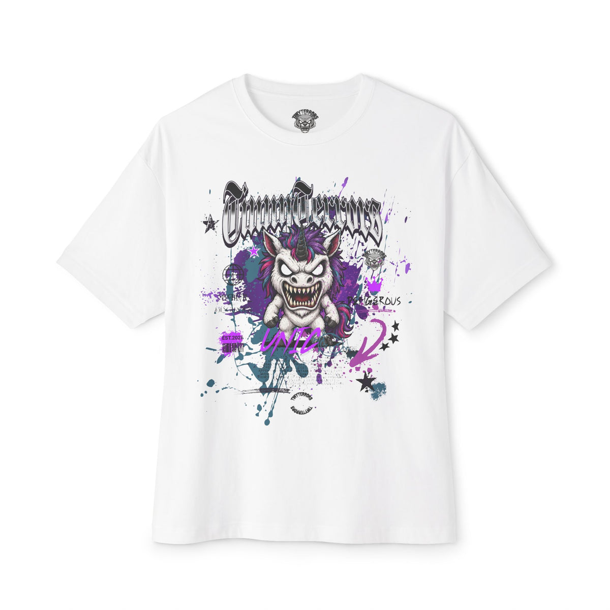 TeeTiny Terrors Monster Unico | Chibi Unico Illustration, On Tee