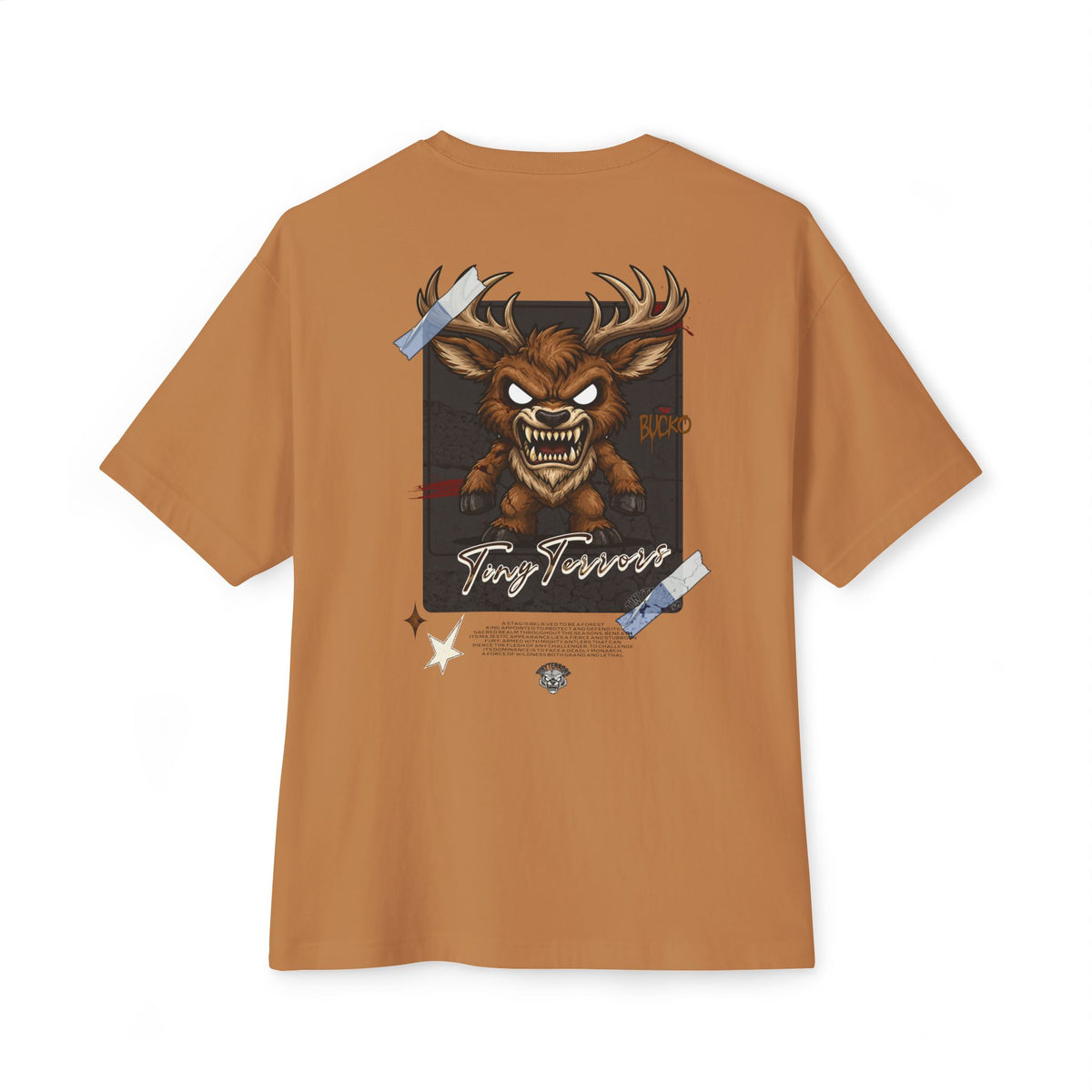 Tiny Terrors Monster BUCKO | Chibi BUCKO Illustration, On Tee