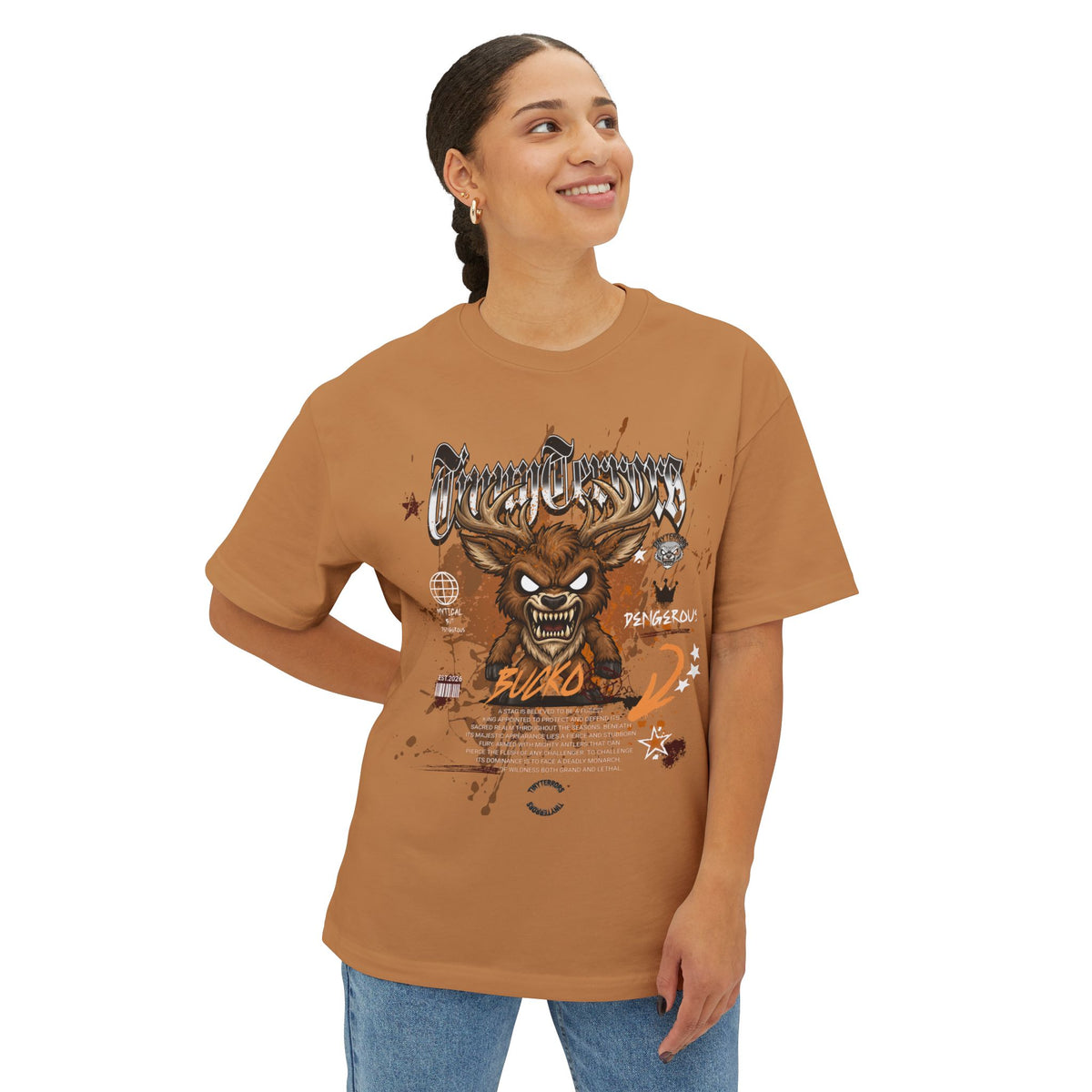 Tiny Terrors Monster BUCKO| Chibi BUCKO Illustration, On Tee