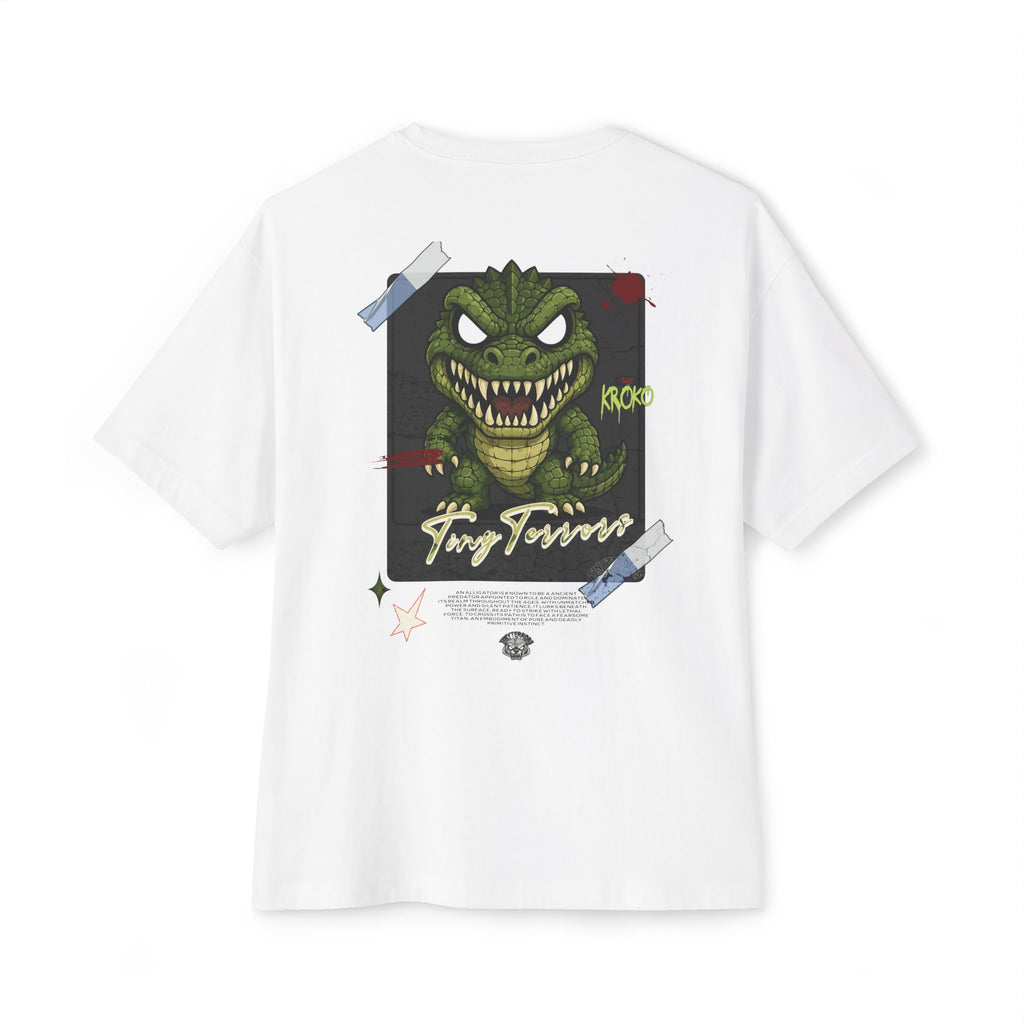 Tiny Terrors Monster KROKO Aufkleber T | Chibi KROKO Illustration, Auf T-Shirt