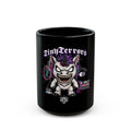 UNICO Demon Illustration Mug | Black Ceramic Coffee Cup