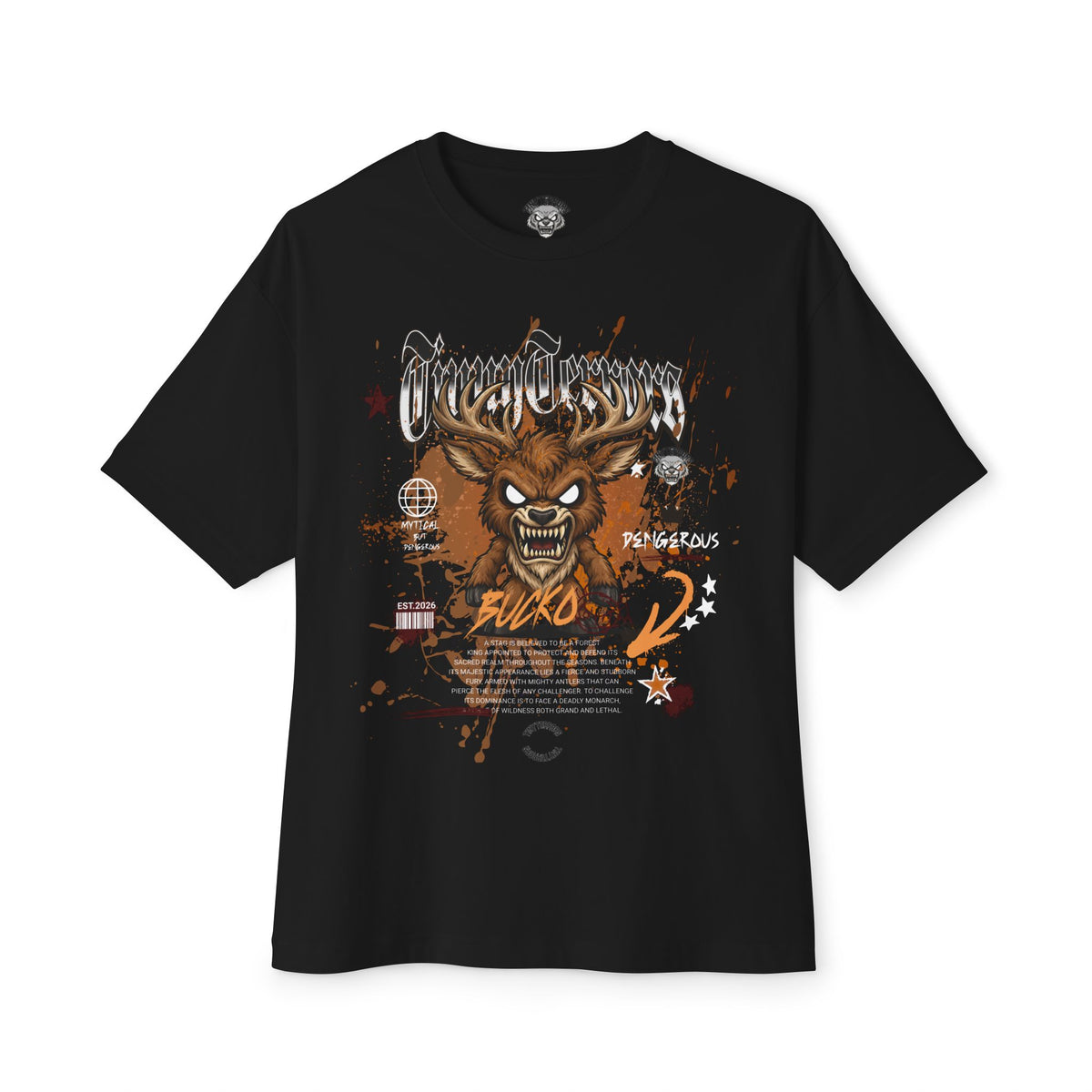 Tiny Terrors Monster BUCKO| Chibi BUCKO Illustration, On Tee
