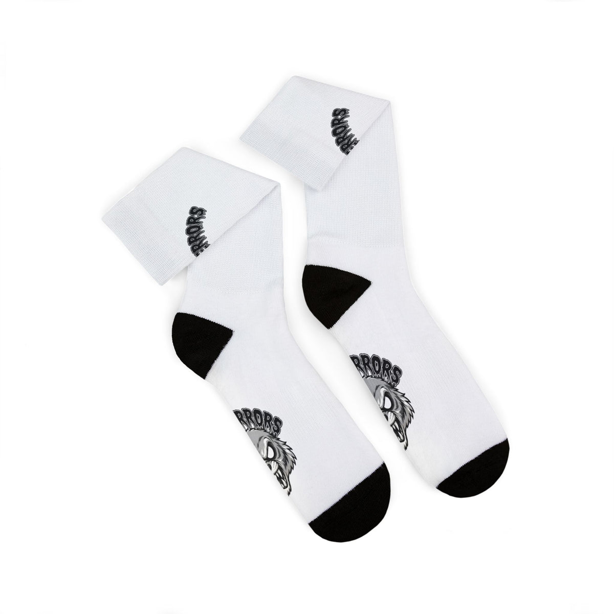 Skitterop Skull Logo Sublimation Socks | Crew Athletic Socks