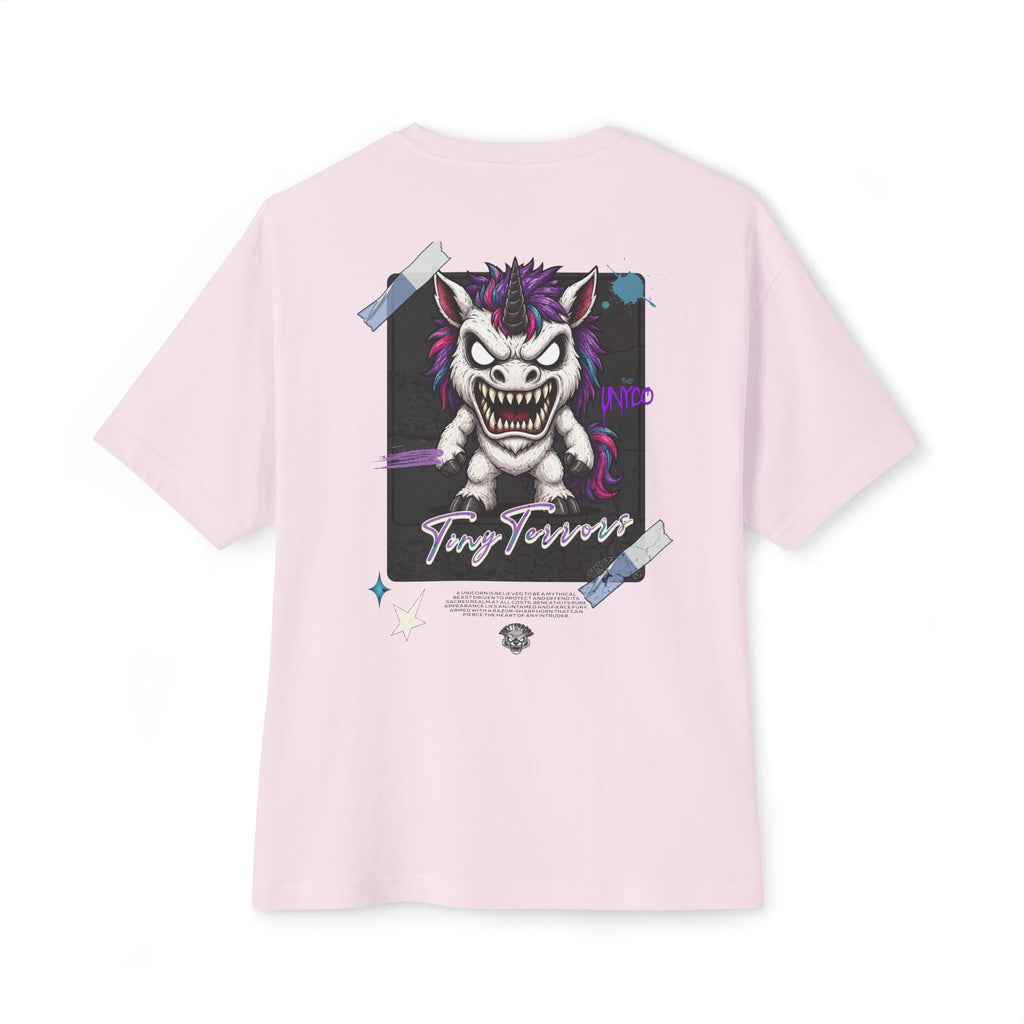 Tiny Terrors Monster Unico Aufkleber T| Chibi Unico Illustration, auf T-Shirt