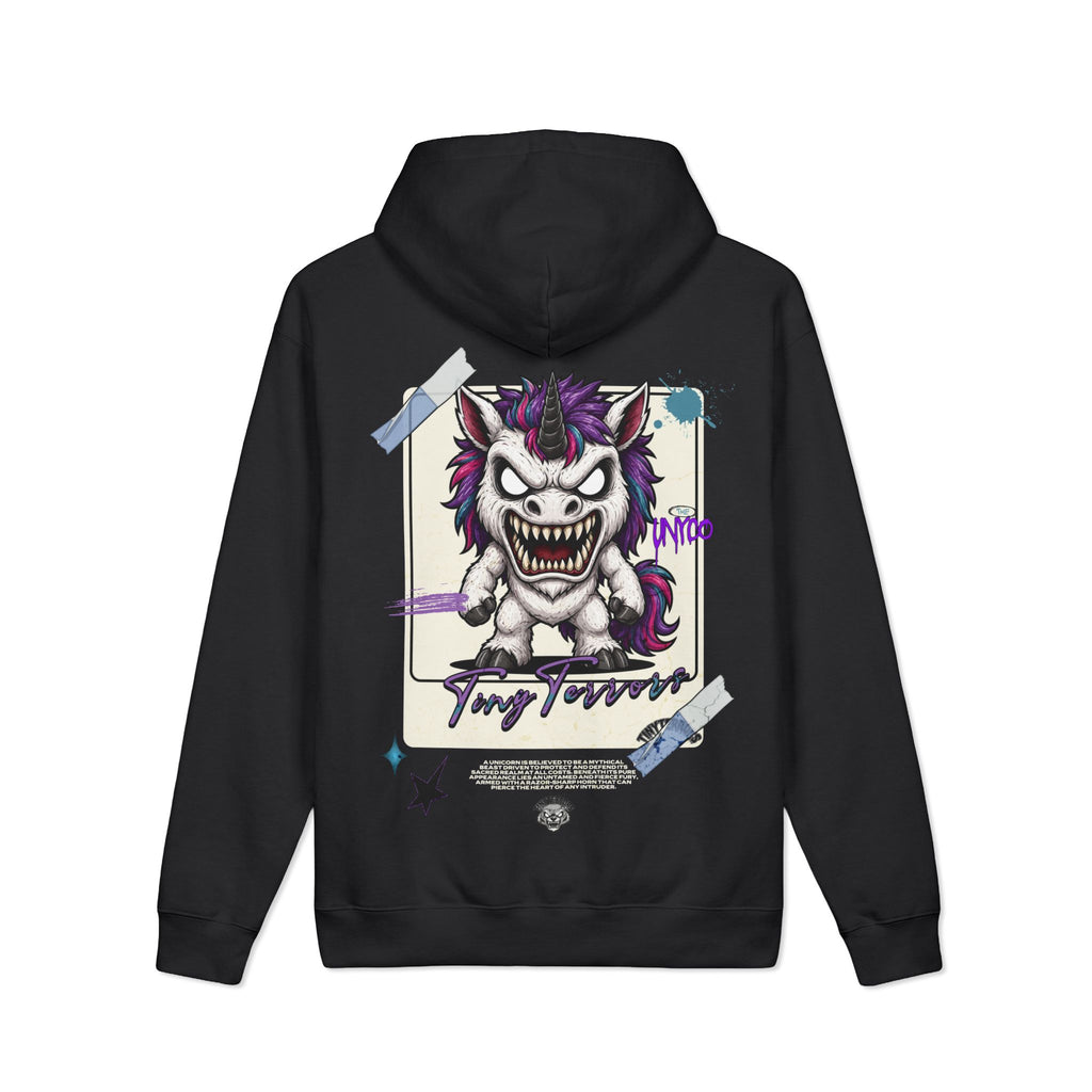 Scary Chibi Unico Hoodie | TINYterrors Graphic Hooded Sweatshirt