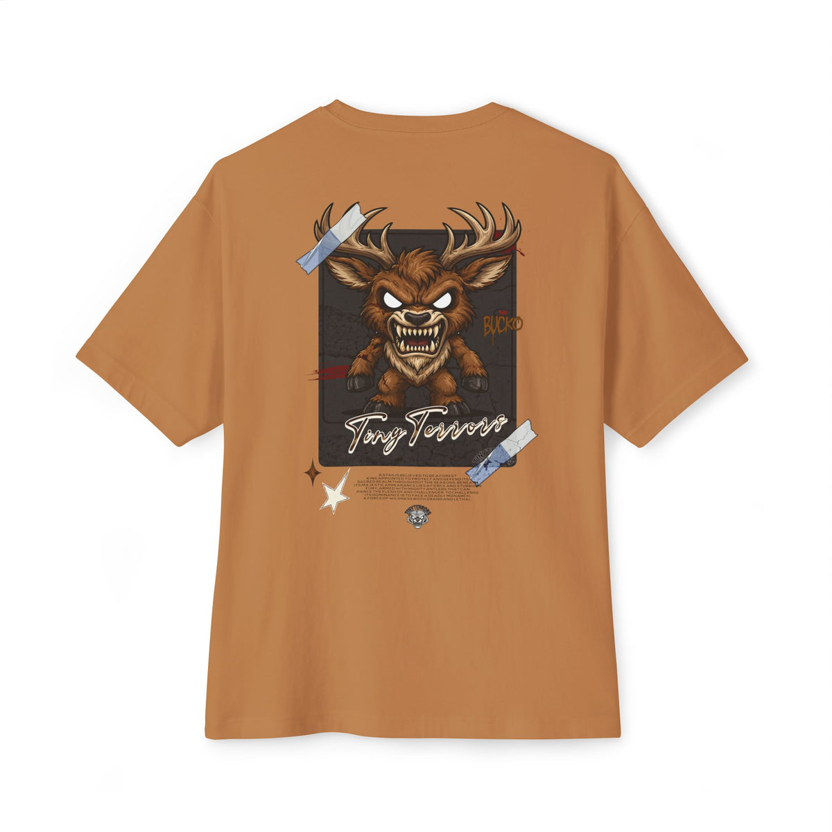 Tiny Terrors Monster BUCKO| Chibi BUCKO Illustration, On Tee