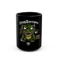 KROKO Demon Illustration Mug | Black Ceramic Coffee Cup