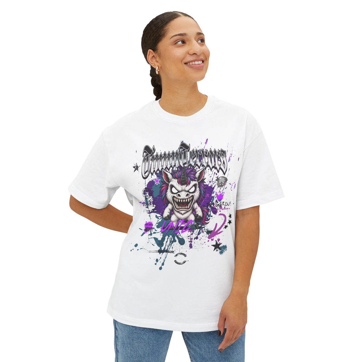 TeeTiny Terrors Monster Unico | Chibi Unico Illustration, On Tee