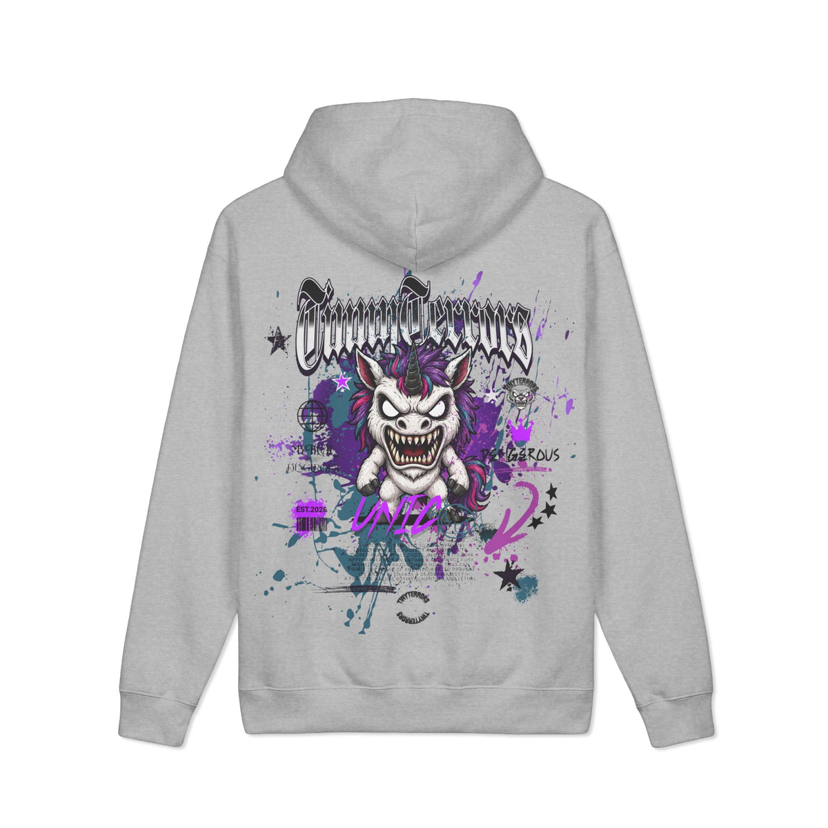 Scary UNICO Hoodie | TINYterrors Graphic Hooded Sweatshirt