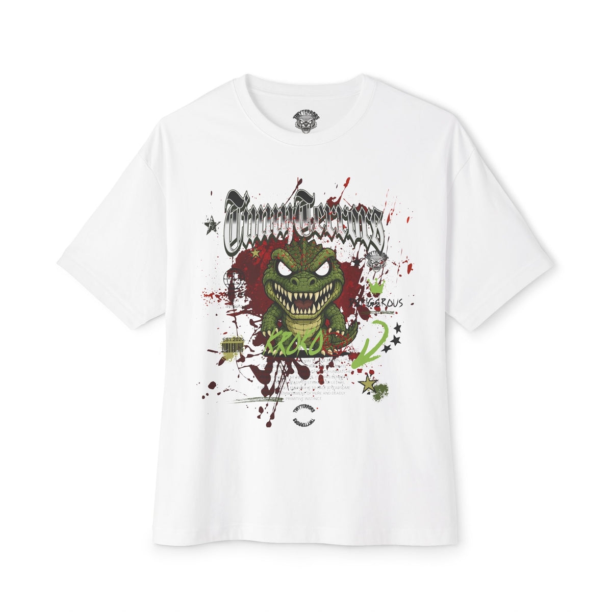 Tiny Terrors Monster KROKO| Chibi KROKO Illustration, On Tee
