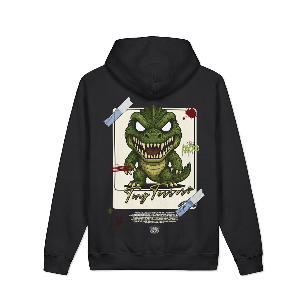 Scary Chibi KROKO Hoodie | TINYterrors Graphic Hooded Sweatshirt