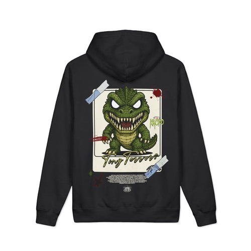 Gruseliger Chibi KROKO Hoodie | TINYterrors Grafik Kapuzenpullover