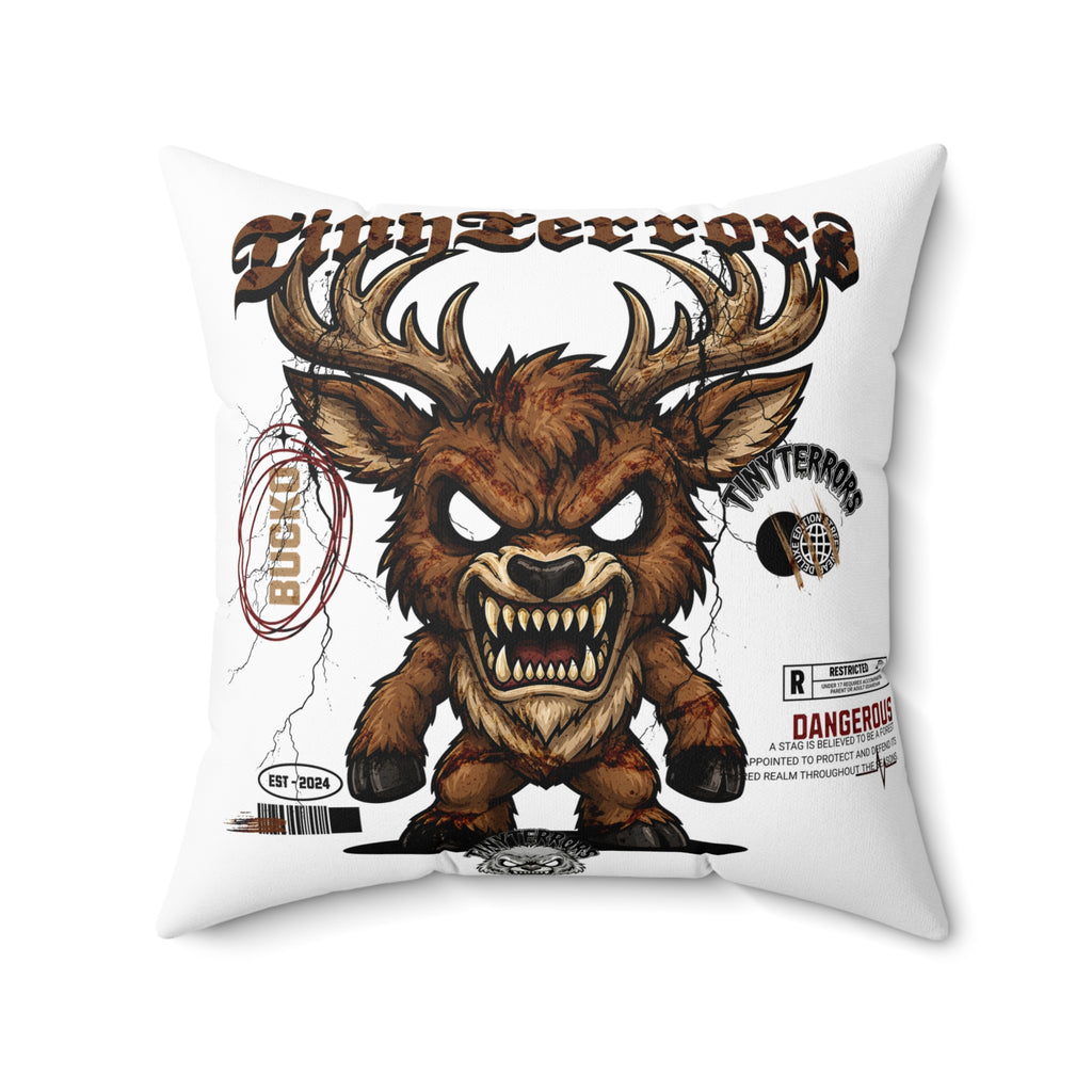 Tiny Terrors BUCKO pillow | Horror Creature Decorative Pillow