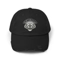 Tiny Terrors logo cap | distressed black baseball hat
