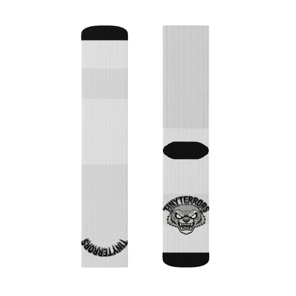 Skitterop Totenkopf-Logo Sublimationssocken | Sportsocken